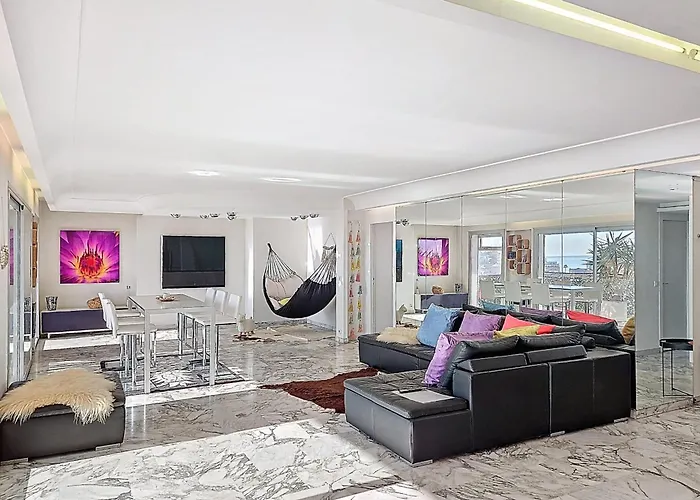 Henri Camille Agency - Goelands- Luxury 3 Bedrooms Huge Sea View Terrace Cannes