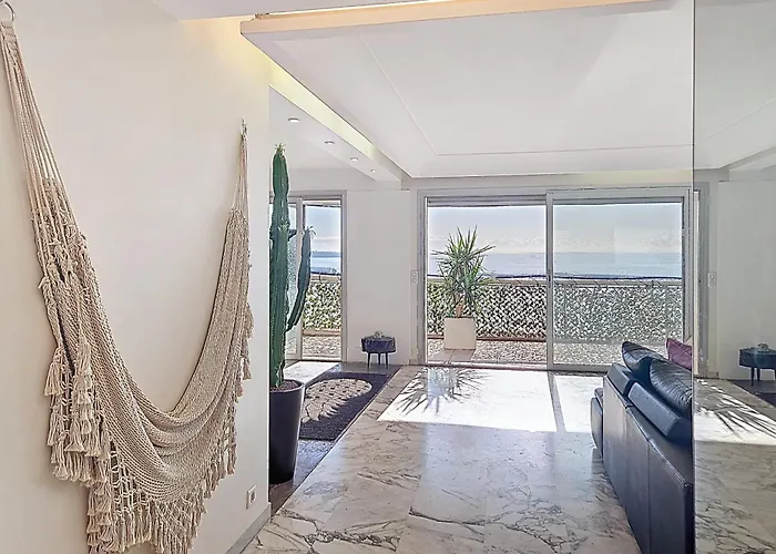 Henri Camille Agency - Goelands- Luxury 3 Bedrooms Huge Sea View Terrace Cannes